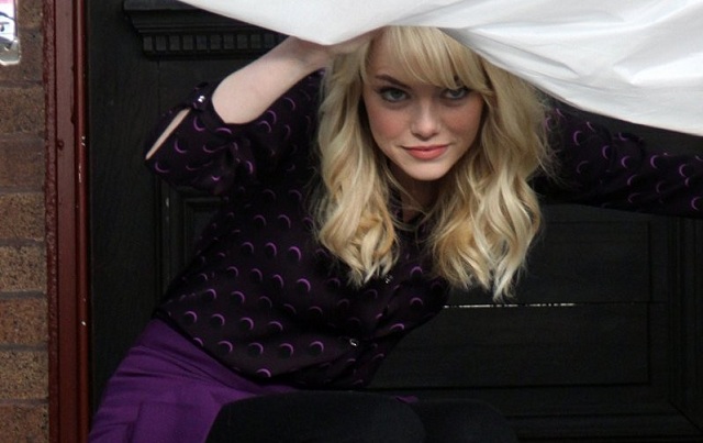Vídeo y fotos de Mary Jane y Gwen Stacy en el rodaje de 'The Amazing Spider-Man 2'