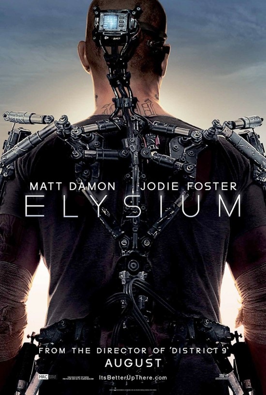 Poster de 'Elysium', la nueva película del ciencia ficción del director de 'Distrito 9'