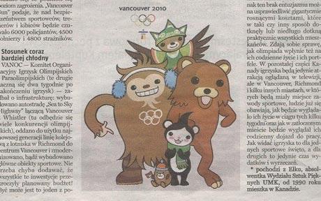 pedobear en cartel de olimpiadas