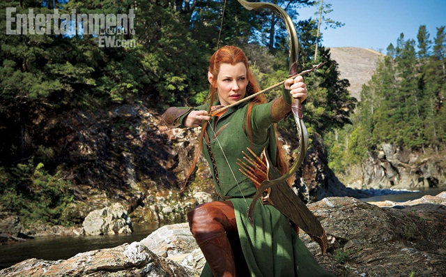 Primera imagen de Evangeline Lilly en 'El Hobbit: La Desolación de Smaug'