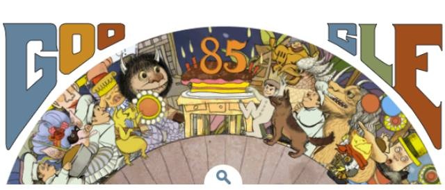 Maurice Sendak es el protagonista del Doodle de hoy