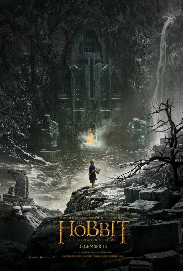 Poster final de 'El Hobbit: La Desolación de Smaug'