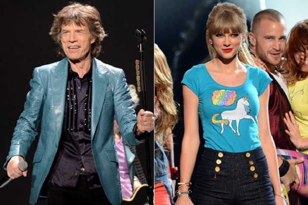 taylor swift canta con rolling stones
