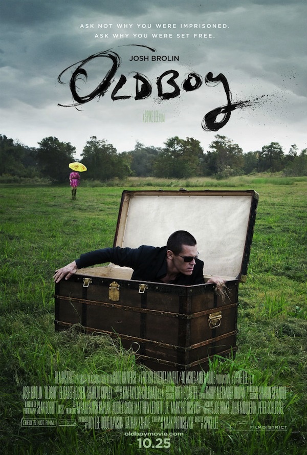 Poster del remake de 'Oldboy' de Spike Lee