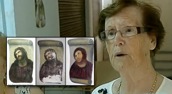 La 'autora' del Ecce Homo de Borja contraataca