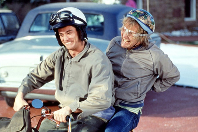 Foto del rodaje de 'Dos Tontos muy Tontos 2'