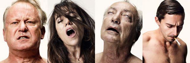 Cara de orgasmo en los posters de 'Nymphomaniac'