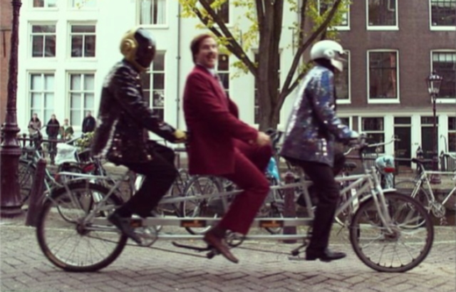 ron burgundy y daft punk