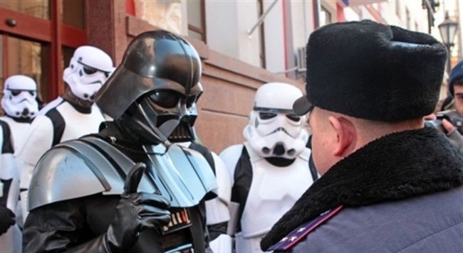 Darth Vader presidente de Ucrania
