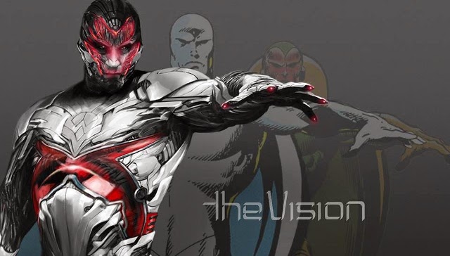 ¿Imágenes del diseño de La Visión en 'Los Vengadores 2'?