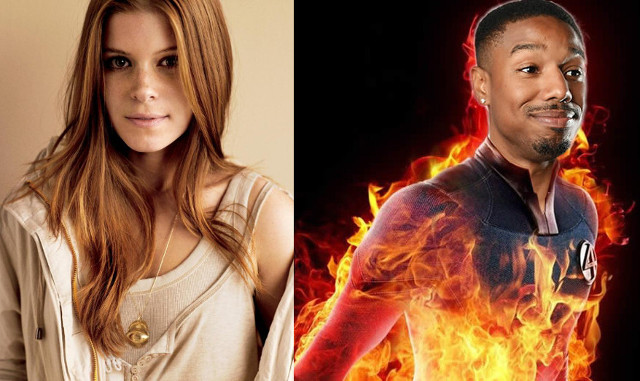 La Mujer Invisible y la Antorcha Humana en 'Los Cuatro Fantásticos'