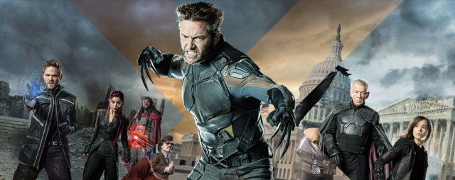 Banner póster con los personajes de 'X-Men: Días del Futuro Pasado'