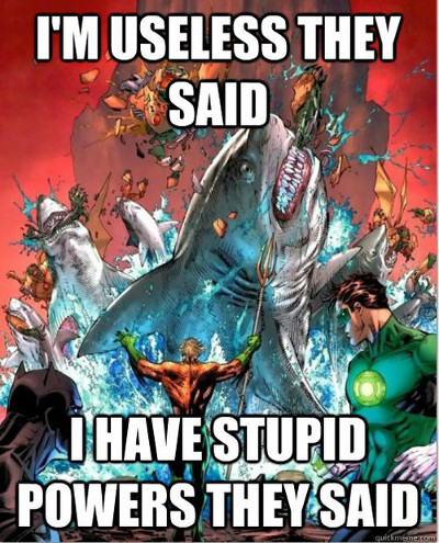 Los poderes de Aquaman