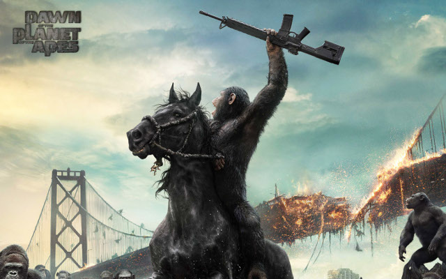 Estalla la guerra en el nuevo trailer de 'El Amanecer del Planeta de los Simios'