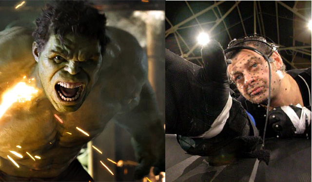 El actor de Gollum Andy Serkis en 'Los Vengadores 2: La Era de Ultron'