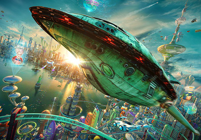 La intro de 'Futurama' en película de animación 3D