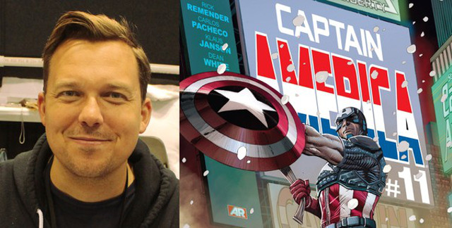 Polémica campaña para que Marvel despida al guionista de Capitán América