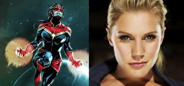 ¿Katee Sackhoff confirmada como la Capitana Marvel en 'Los Vengadores 2'?