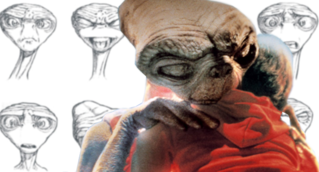Sorprendente diseño original de E.T. el Extraterrestre