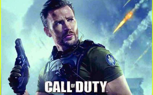 Chris Evans en 'Call of Duty' en imagen real