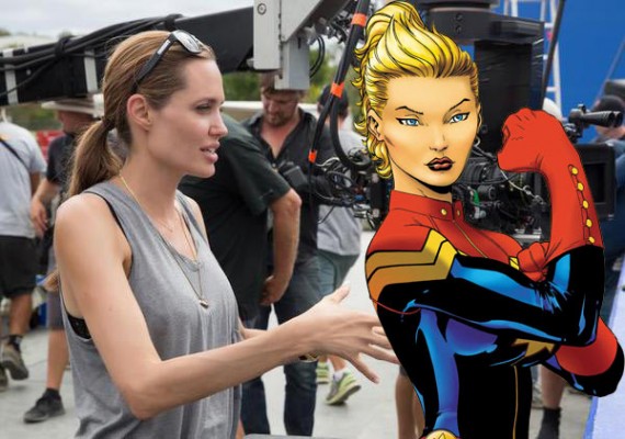 Marvel Studios quiere a Angelina Jolie para la Capitana Marvel