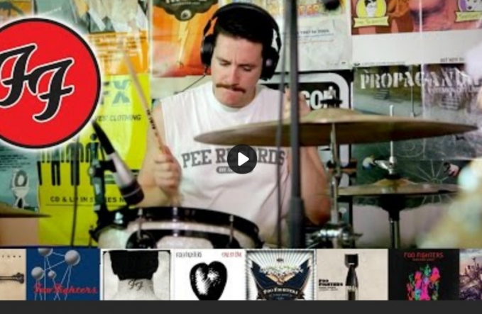 Toda la discografía de Foo Fighters resumida en un épico vídeo