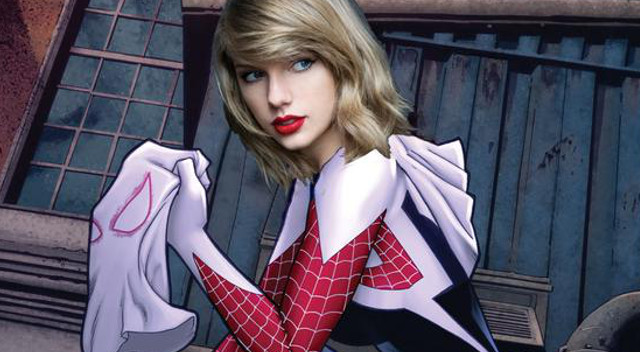 Taylor Swift, Gwen Stacy en la nueva película de Spider-Man