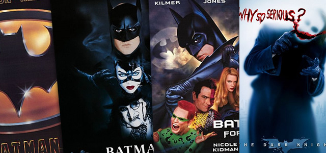 Épico vídeo de la evolución de Batman en el cine