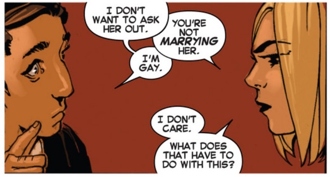 Desvelado gay uno de los superhéroes Marvel originales