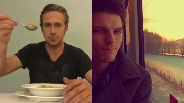 Dedicatoria de Ryan Gosling al creador del meme de los cereales