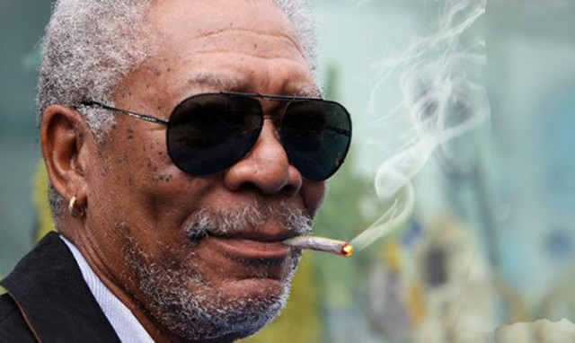 Las polémicas declaraciones de Morgan Freeman sobre la marihuana