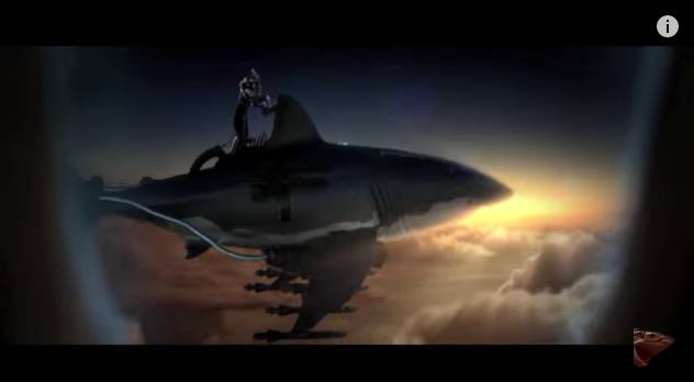 Trailer de 'Sky Sharks', tiburones zombies nazis voladores