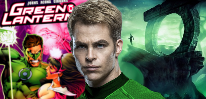 Los nuevos Green Lanterns a por Chris Pine