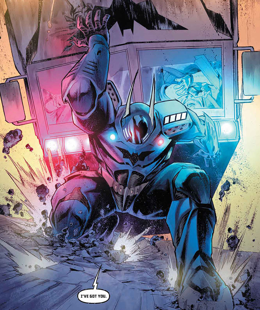 Revelado el verdadero aspecto del nuevo Batman