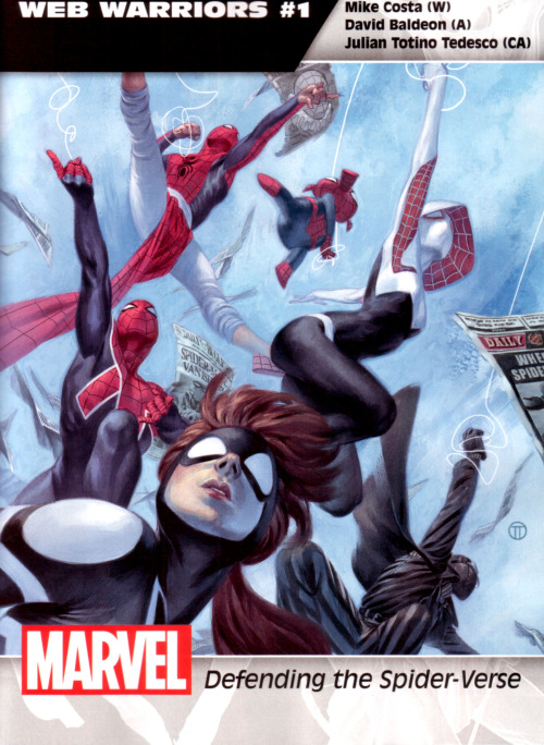 Personajes y series del nuevo universo Marvel