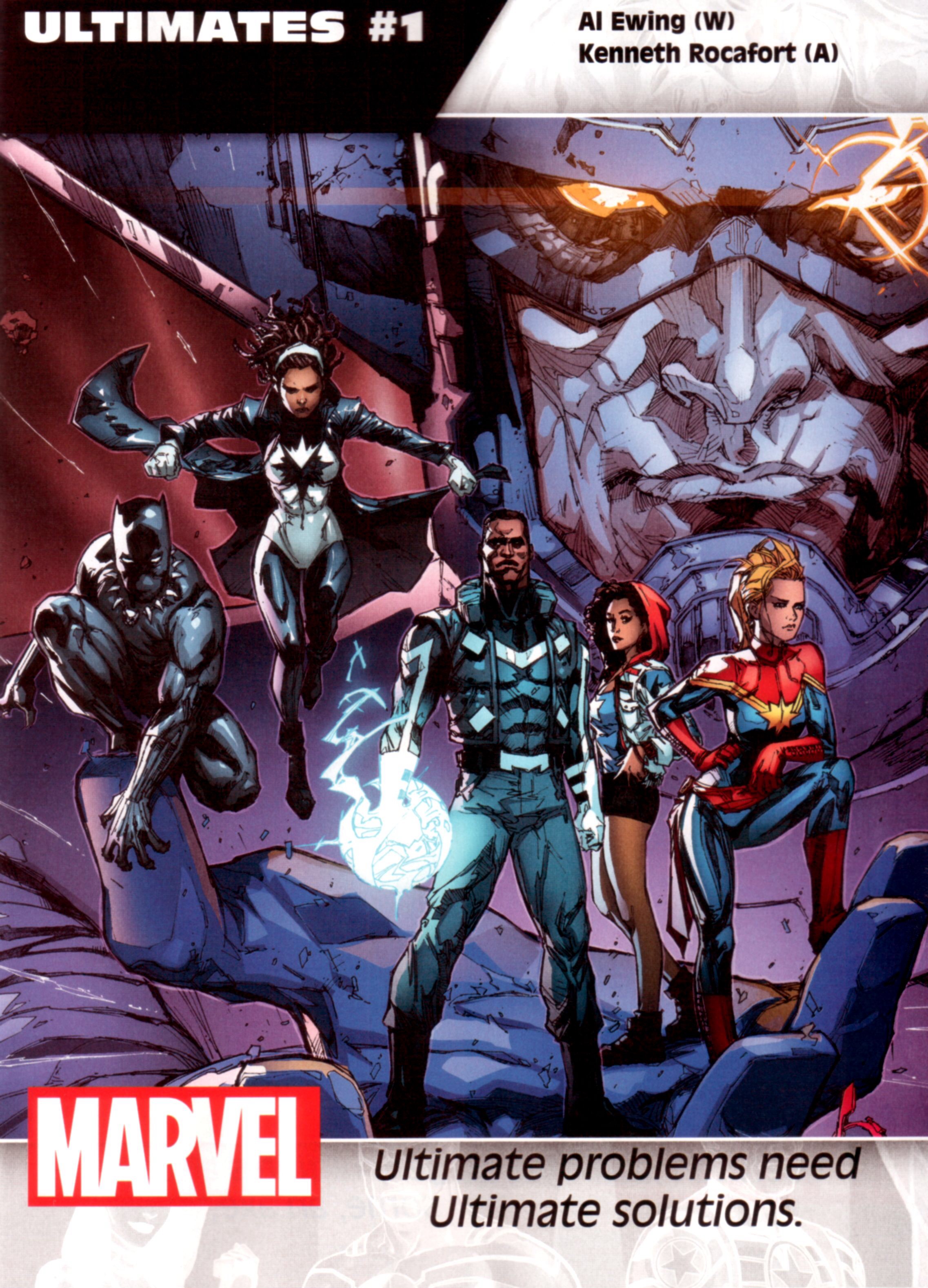 Personajes y series del nuevo universo Marvel