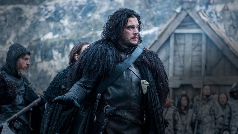 Kit Harington (Jon Snow) en el rodaje de la sexta temporada de 'Juego de Tronos'