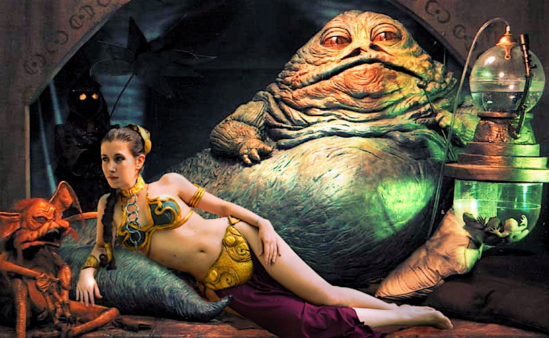Propuesta para película de Jabba el Hutt por Guillermo del Toro