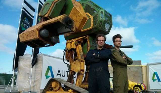 Duelo de Mechas tripulados reales entre Estados Unidos y Japón