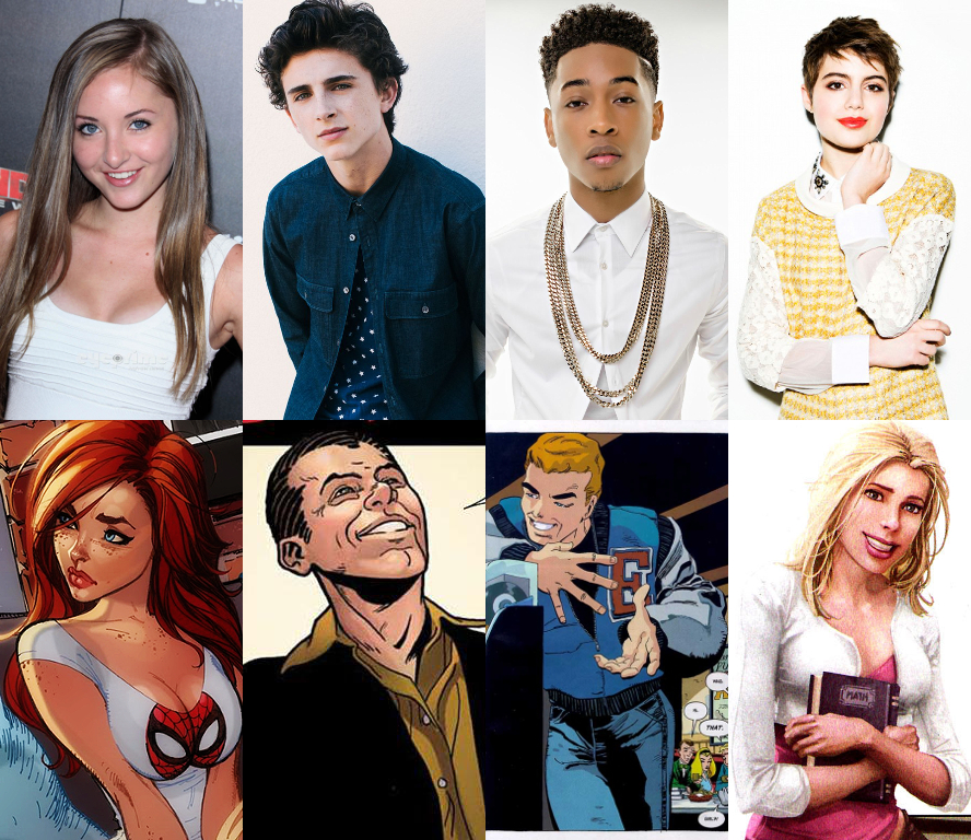 Personajes del nuevo Spider-Man de Marvel y Sony