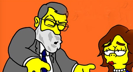 ¿Cameo de Mariano Rajoy en 'Los Simpsons'?