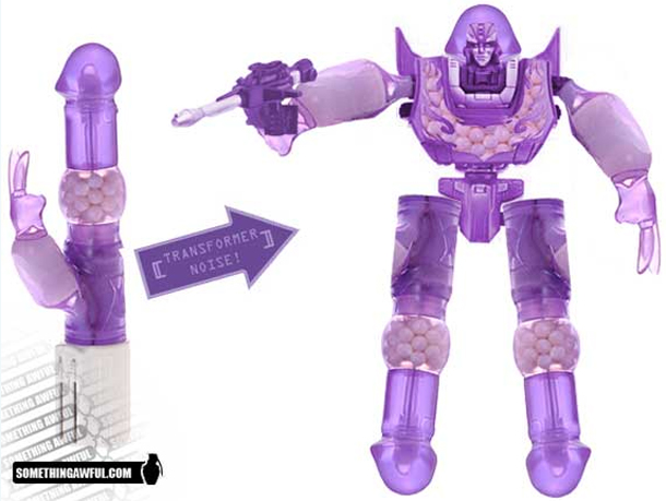 Consoladores Transformers, lo último para robotfílicos