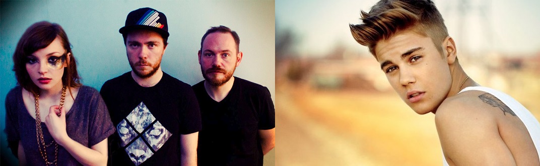 chvrches & justin bieber