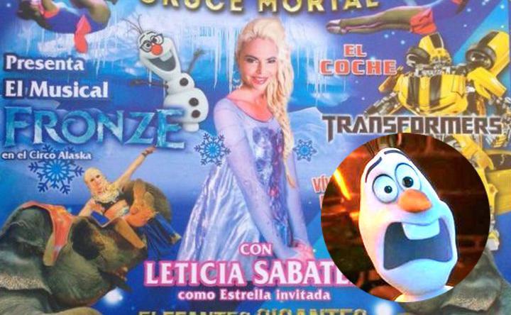 'Fronze', la parodia de 'Frozen' de Leticia Sabater que estabas esperando