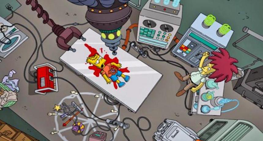 Así de gore es la muerte de Bart en 'Los Simpsons' (vídeo)