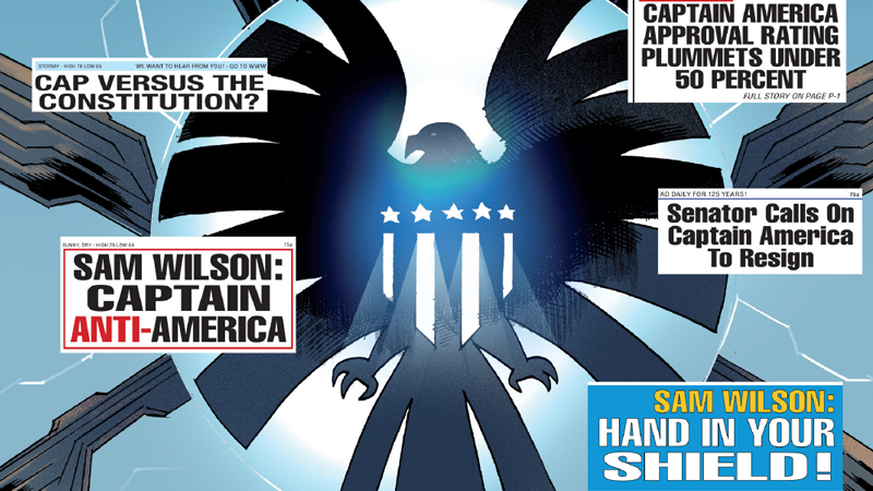 Ataques contra Marvel por el nuevo Capitán América Ataques contra Marvel por el nuevo Capitán América