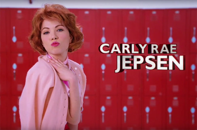 Carly Rae Jepsen en el remake de Grease