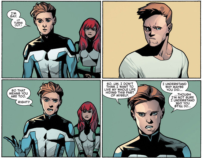 Marvel confirma al Hombre de Hielo de los X-Men gay