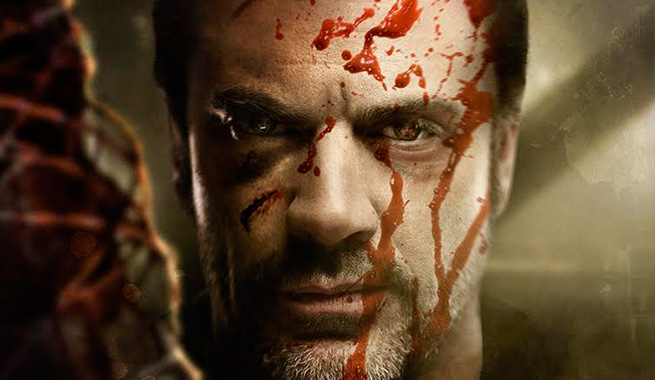 Filtrado vídeo de Jeffrey Dean Morgan como Negan en The Walking Dead