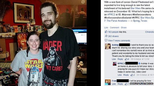 Muere el fan de Star Wars que pudo ver 'El Amanecer de la Fuerza' antes que nadie